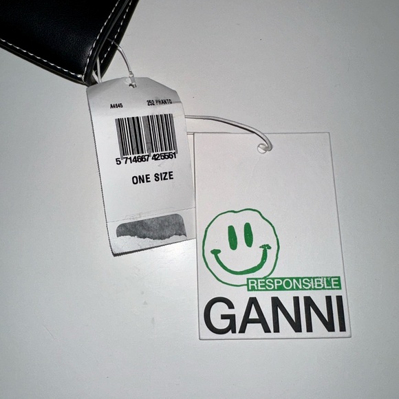 SOLD!!    NWT GANNI Black Tote Bag - Picture 10 of 12